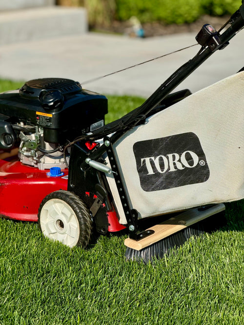 toro mower with otl stripe kit 18in brush